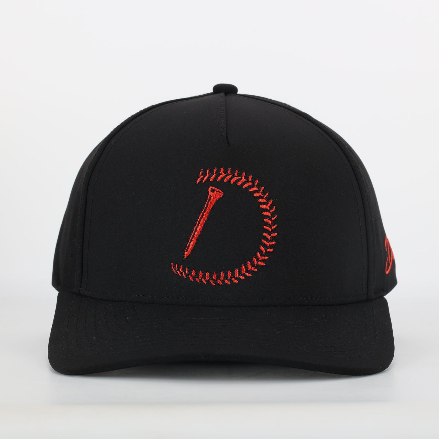Stitch Black Golf Hat