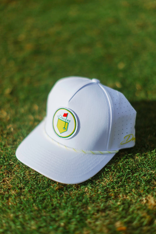 Georgia Home Run Golf Hat White
