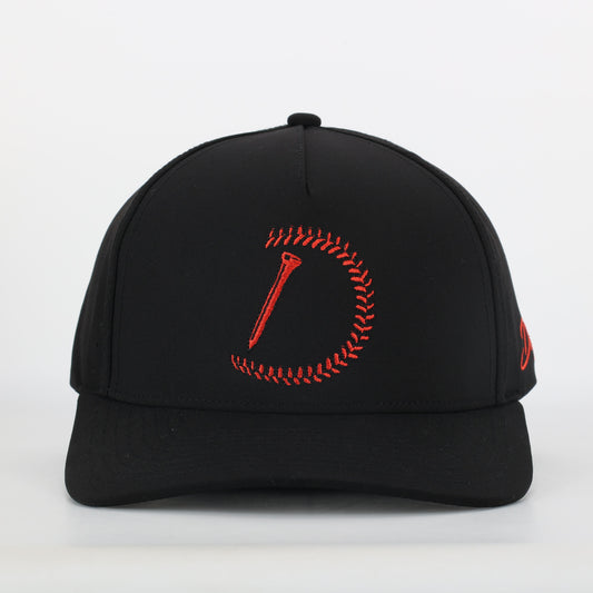 Stitch Black Golf Hat