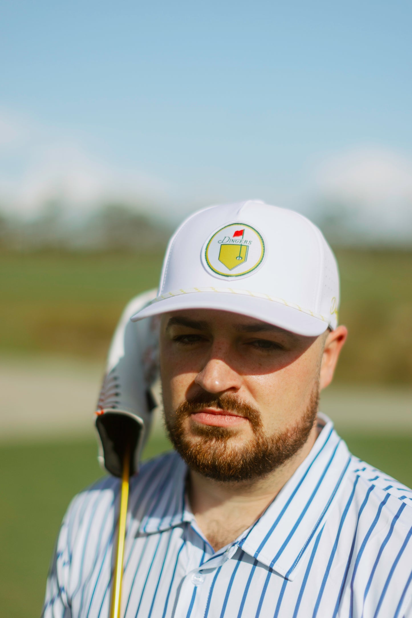 Georgia Home Run Golf Hat White