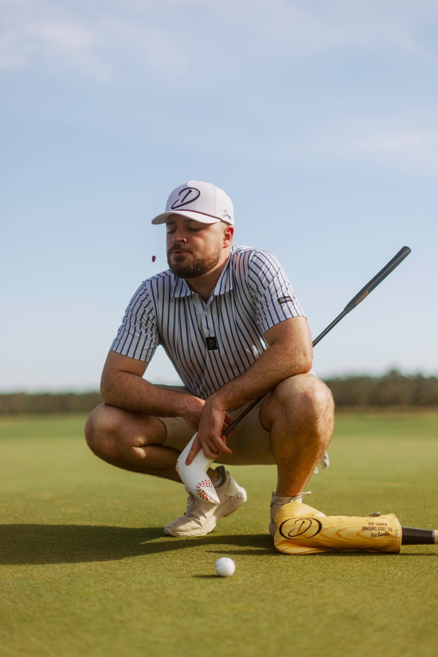 Dingers Wood Bat Driver Head Cover